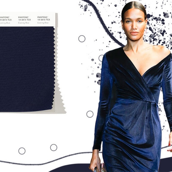 Yves St. Laurant Vintage 1960's Men's Blue Velvet Dinner Smoking Jacket LIKE NEW - Picture 5 of 12